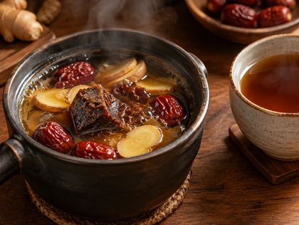 Brown Sugar Ginger Tea