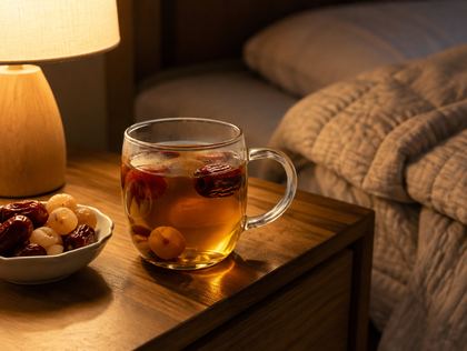 Longan Jujube Sleep Tea